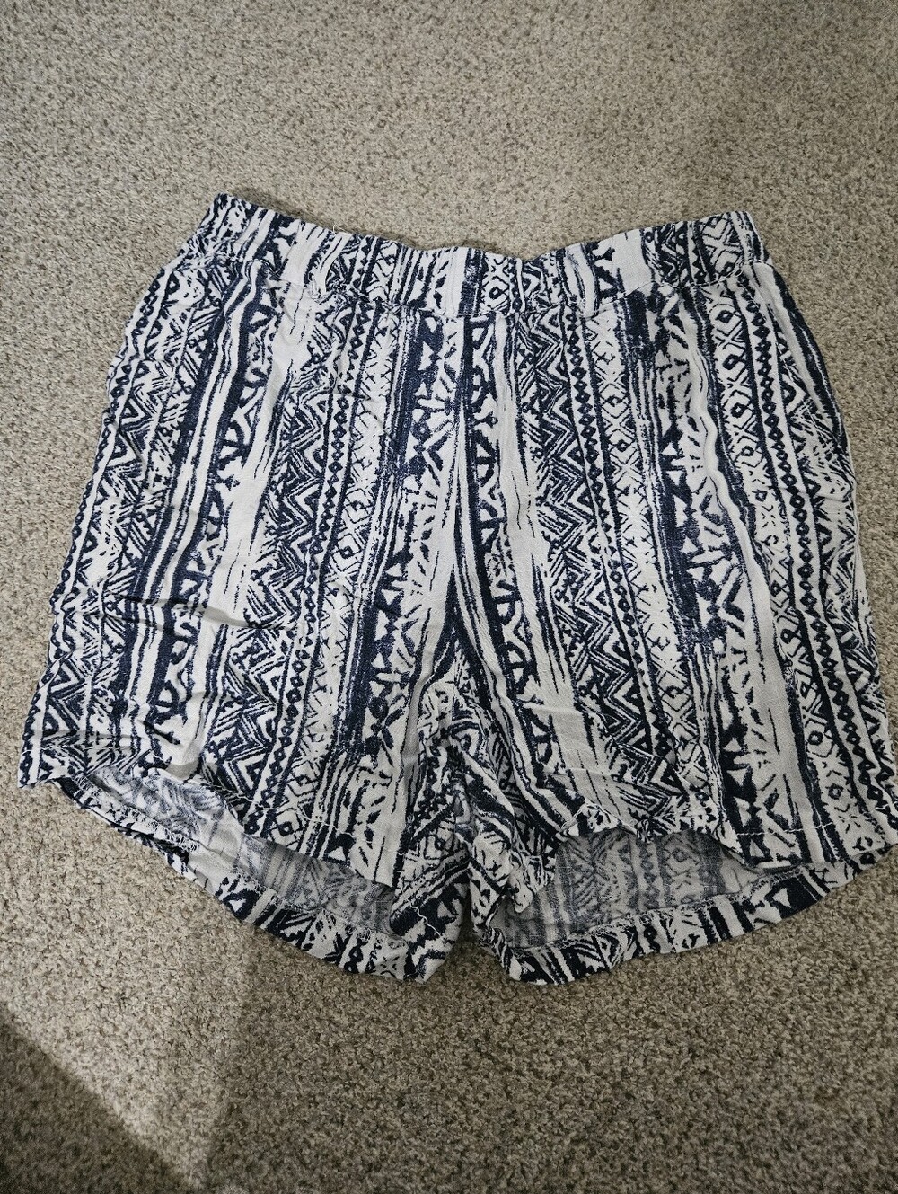 Style Me Tribal Print Pull-On Shorts
